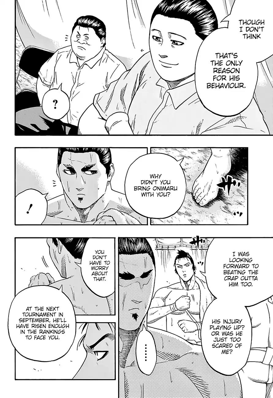 Hinomaru Zumou Chapter 161 page 17 - Round 161