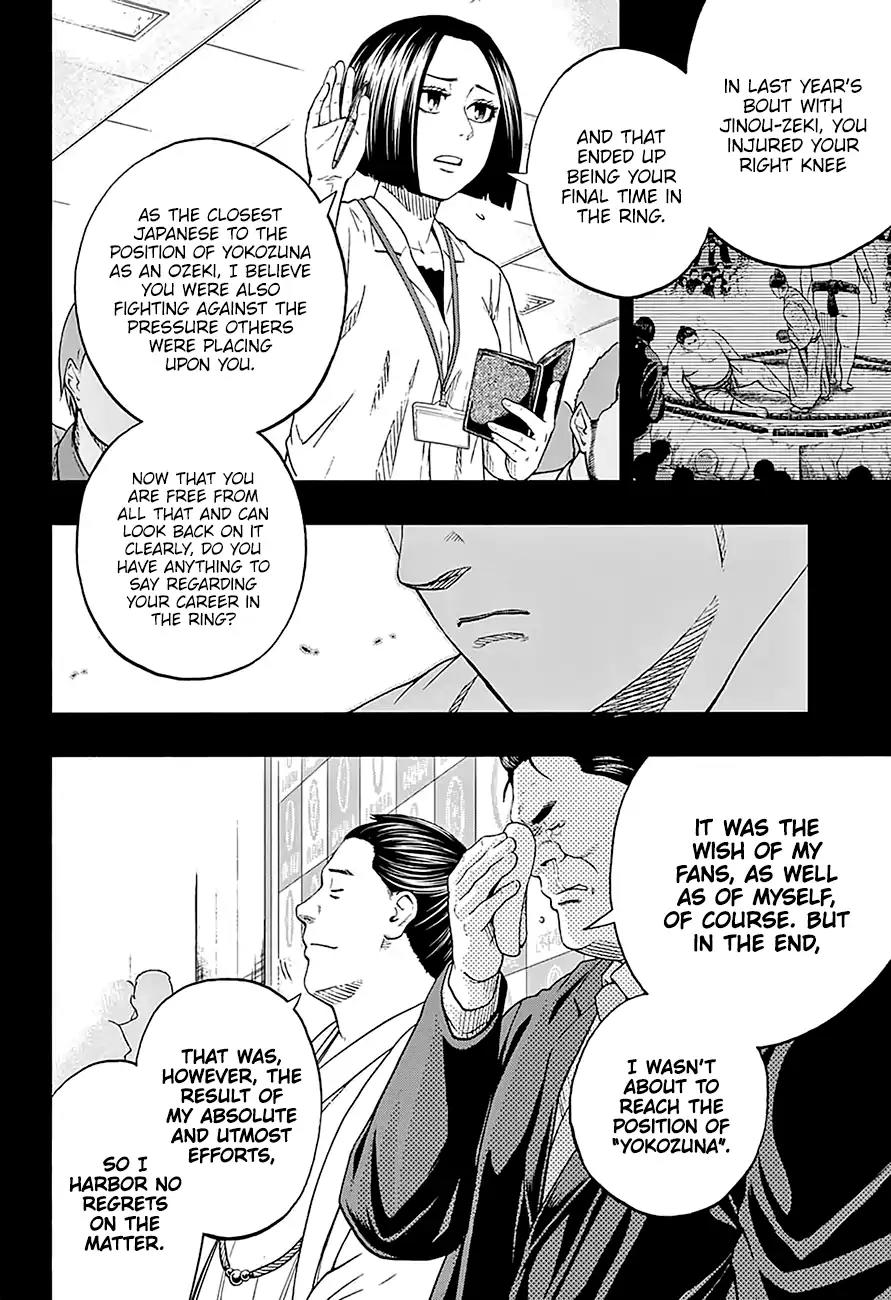 Hinomaru Zumou Chapter 161 page 3 - Round 161