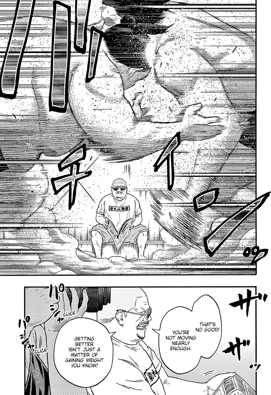 Hinomaru Zumou Chapter 161 page 6 - Round 161