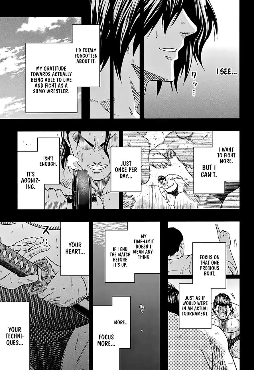 Hinomaru Zumou Chapter 163 page 18 - Chapter 163: Onikiri's Thre Years