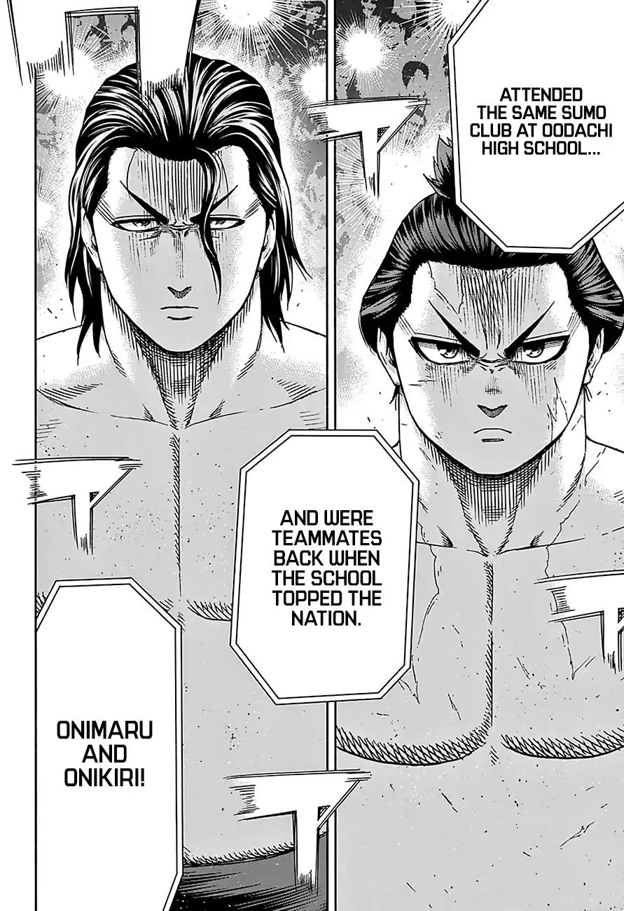 Hinomaru Zumou Chapter 163 page 22 - Chapter 163: Onikiri's Thre Years
