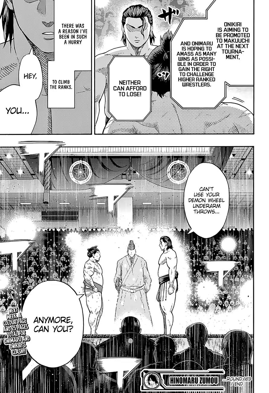 Hinomaru Zumou Chapter 163 page 23 - Chapter 163: Onikiri's Thre Years