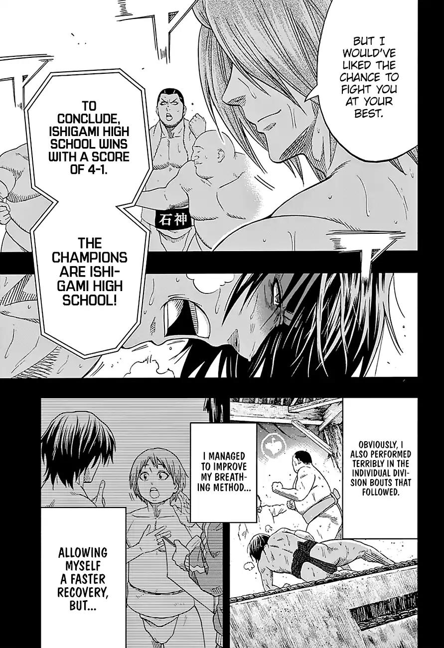 Hinomaru Zumou Chapter 163 page 8 - Chapter 163: Onikiri's Thre Years