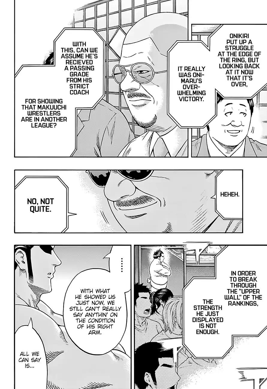Hinomaru Zumou Chapter 165 page 16 - Chapter 165: Round 165
