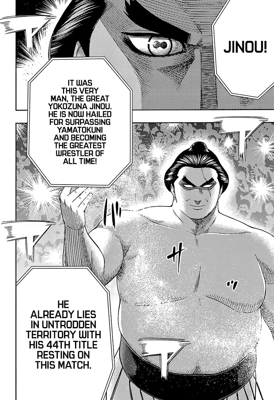 Hinomaru Zumou Chapter 167 page 3 - Chapter 167: Jinou