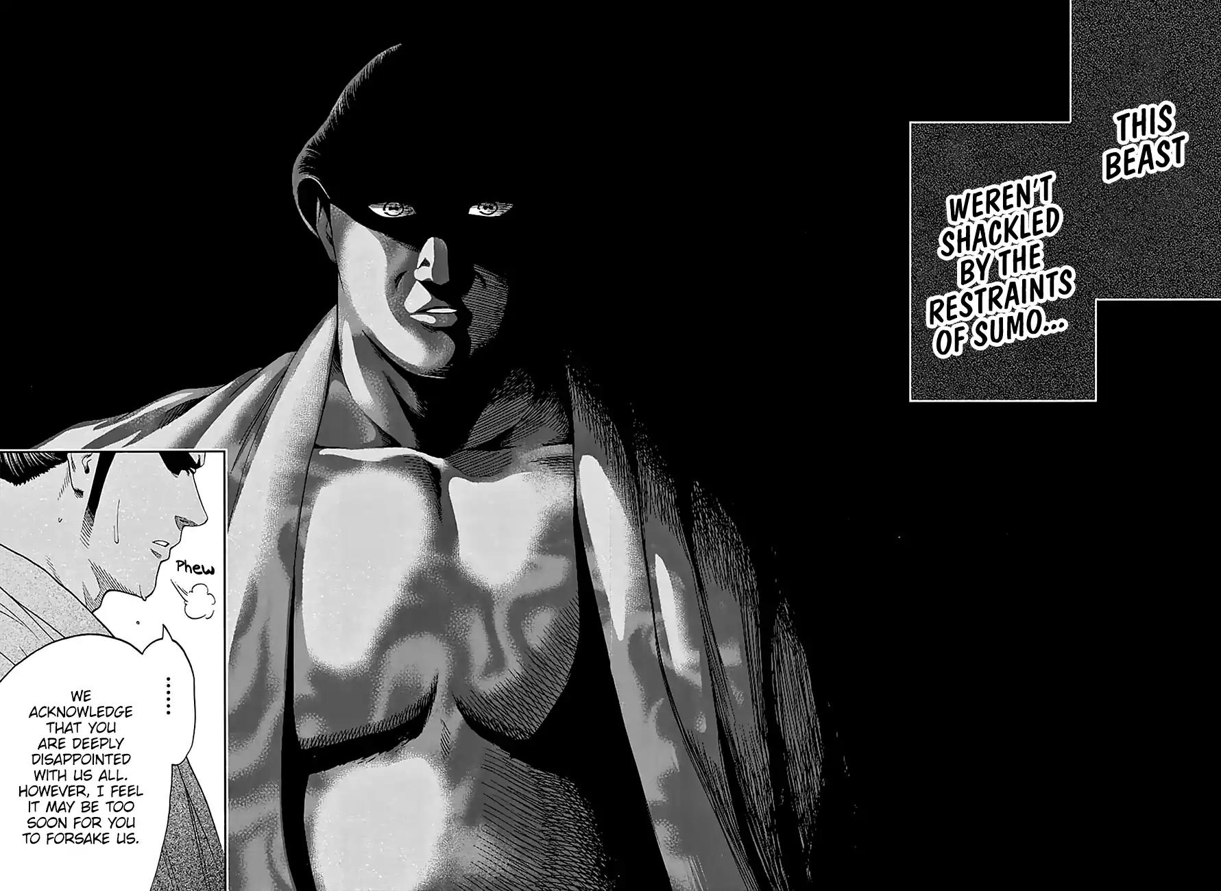 Hinomaru Zumou Chapter 168 page 13 - Chapter 168: Out of Control!!
