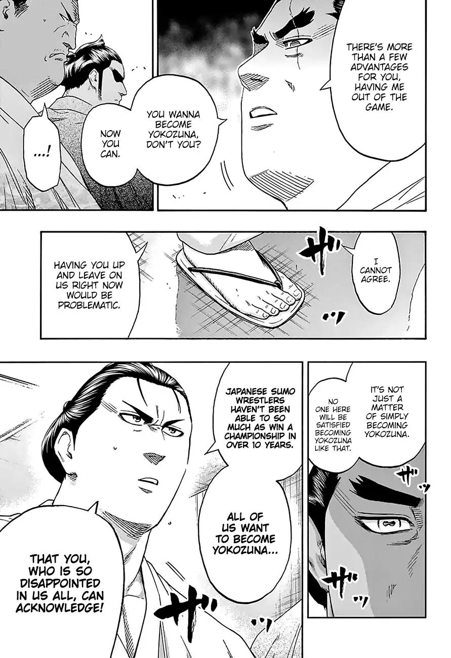 Hinomaru Zumou Chapter 168 page 15 - Chapter 168: Out of Control!!