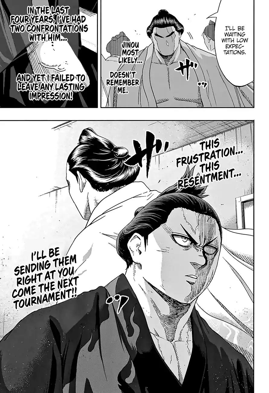 Hinomaru Zumou Chapter 168 page 17 - Chapter 168: Out of Control!!