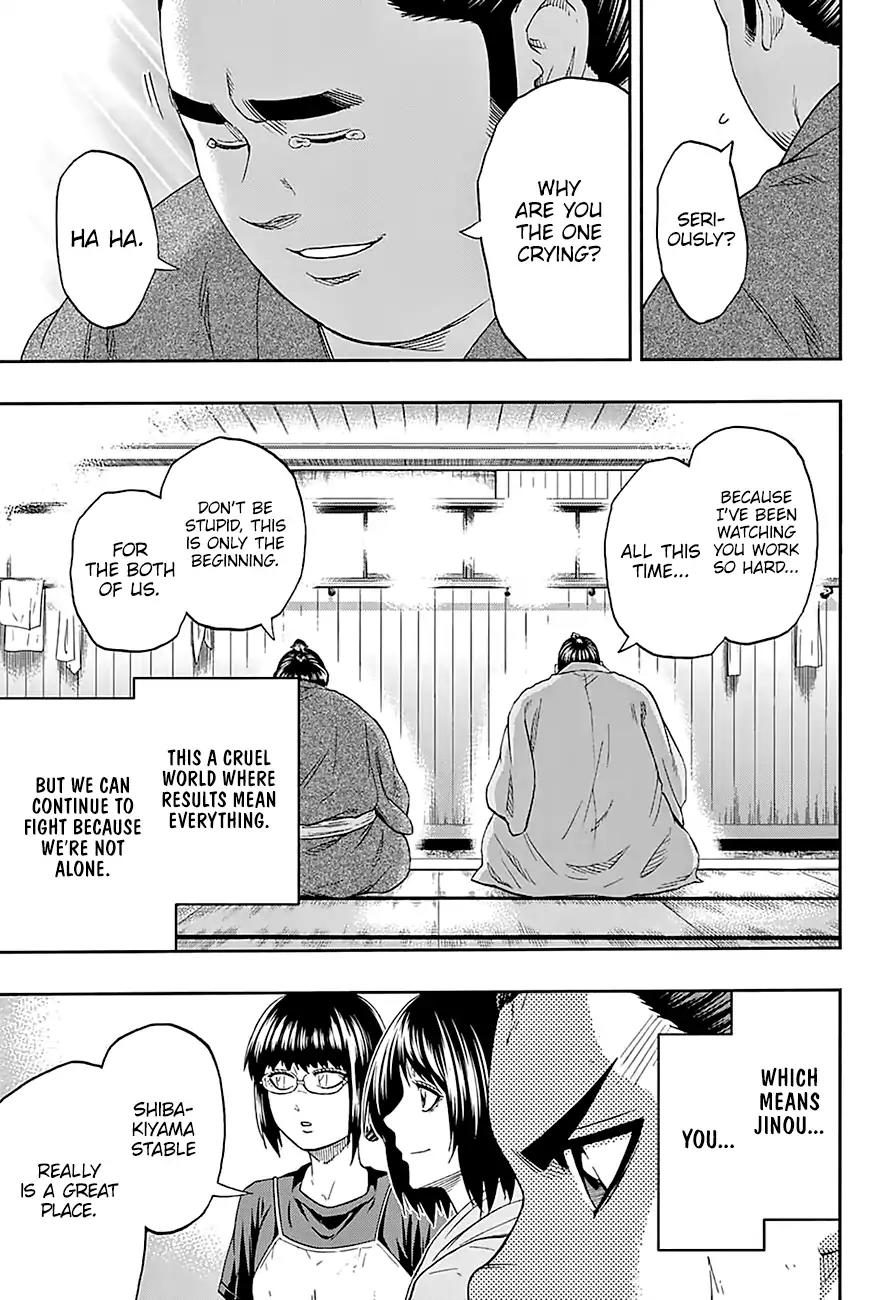Hinomaru Zumou Chapter 169 page 17 - Chapter 169: Promoted to Juryo!