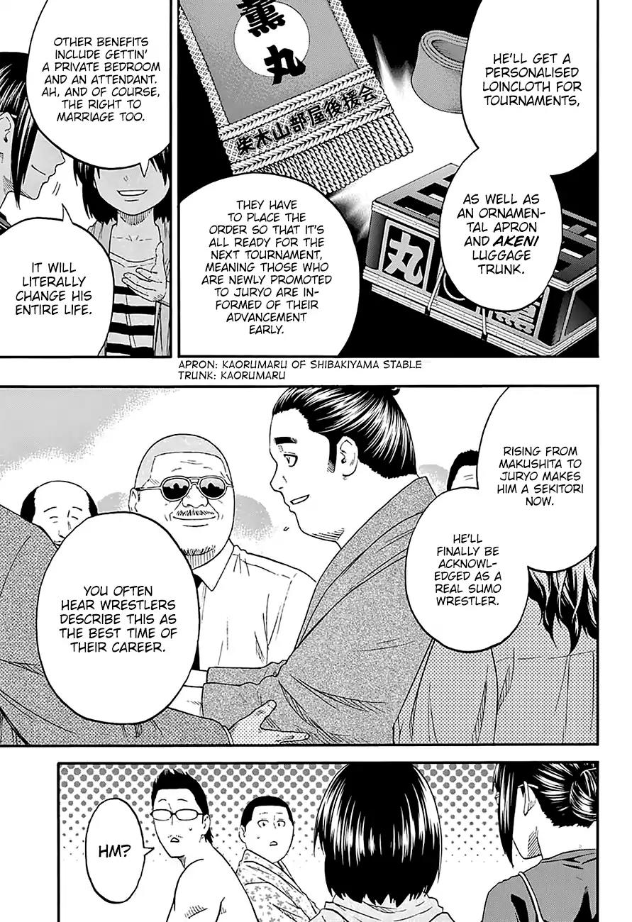 Hinomaru Zumou Chapter 169 page 9 - Chapter 169: Promoted to Juryo!