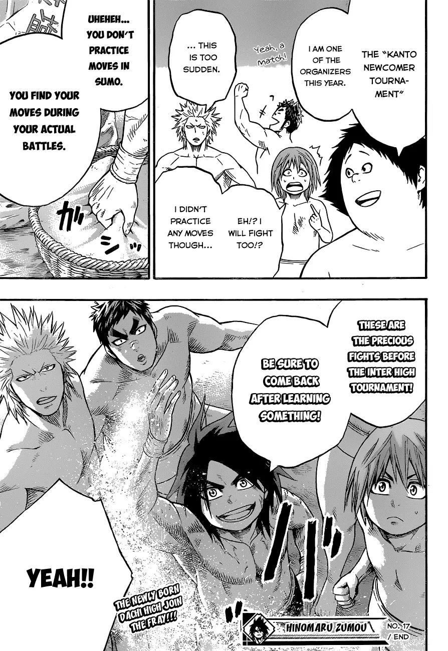 Hinomaru Zumou Chapter 17 page 19 - Chapter 17: He is not a guest