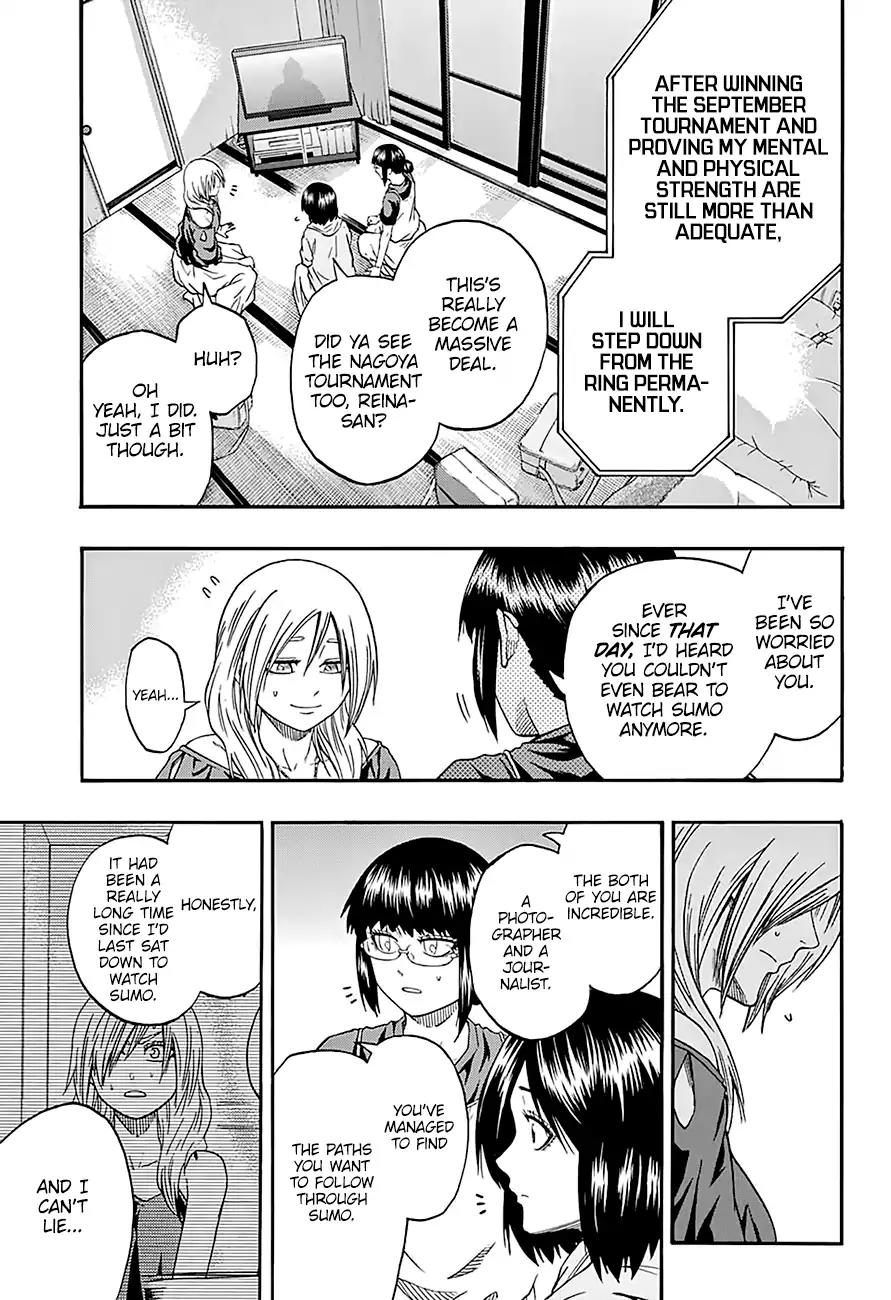 Hinomaru Zumou Chapter 170 page 11 - Chapter 170: Onimaru Kunitsuna VS. Gojou Reina