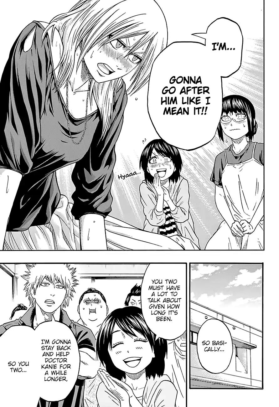 Hinomaru Zumou Chapter 170 page 15 - Chapter 170: Onimaru Kunitsuna VS. Gojou Reina