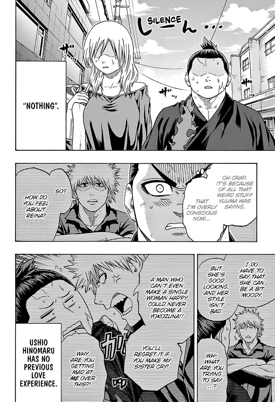 Hinomaru Zumou Chapter 170 page 18 - Chapter 170: Onimaru Kunitsuna VS. Gojou Reina