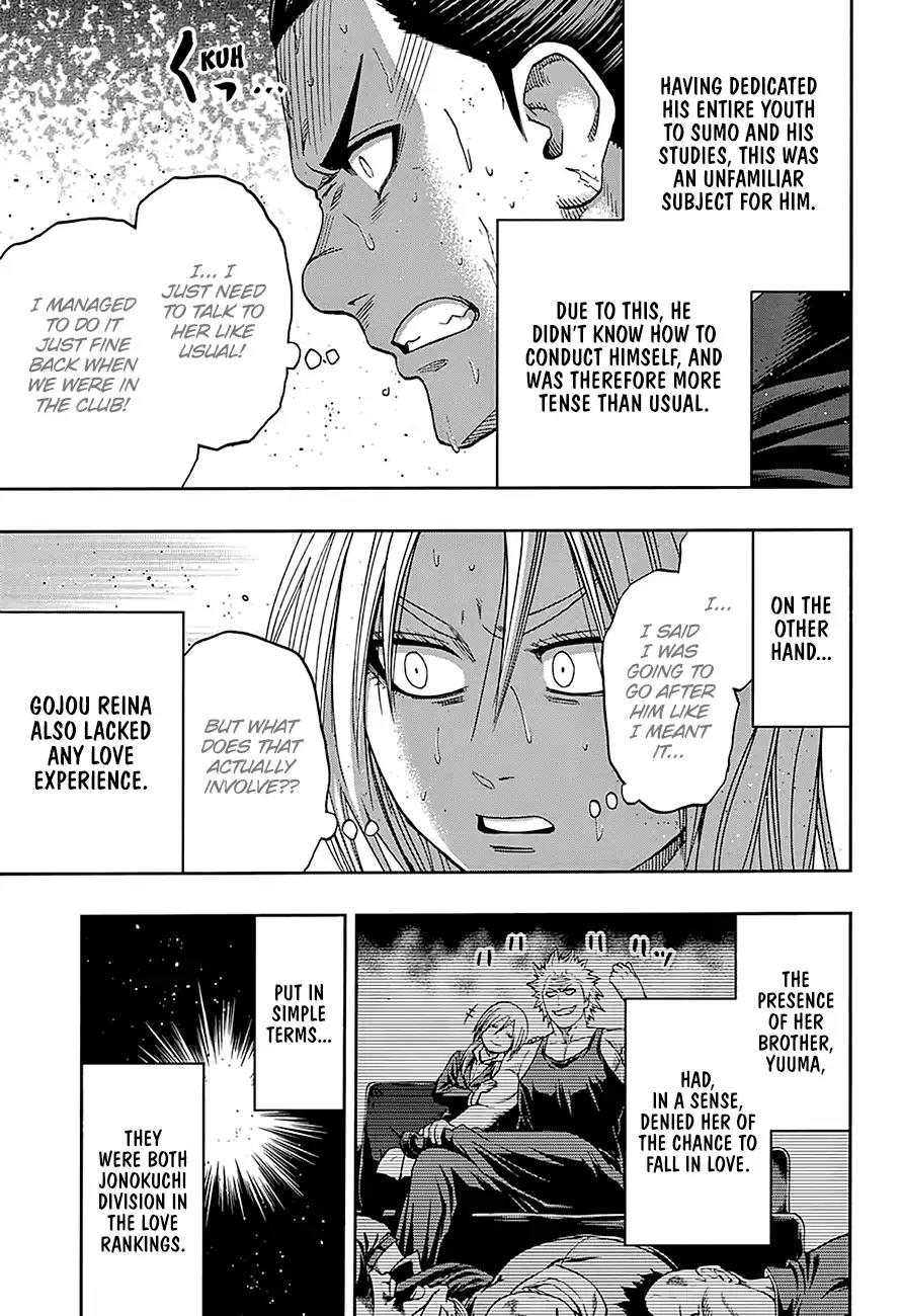 Hinomaru Zumou Chapter 170 page 19 - Chapter 170: Onimaru Kunitsuna VS. Gojou Reina