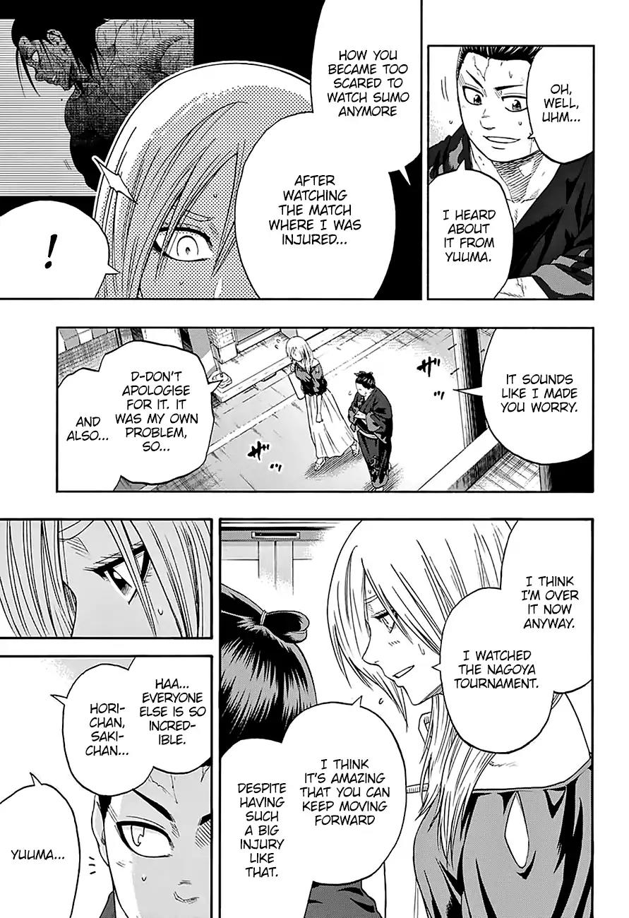 Hinomaru Zumou Chapter 170 page 21 - Chapter 170: Onimaru Kunitsuna VS. Gojou Reina