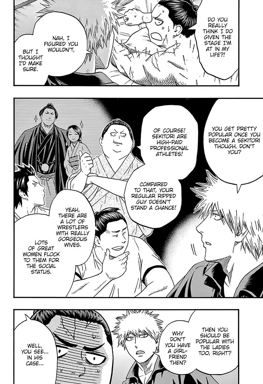 Hinomaru Zumou Chapter 170 page 8 - Chapter 170: Onimaru Kunitsuna VS. Gojou Reina