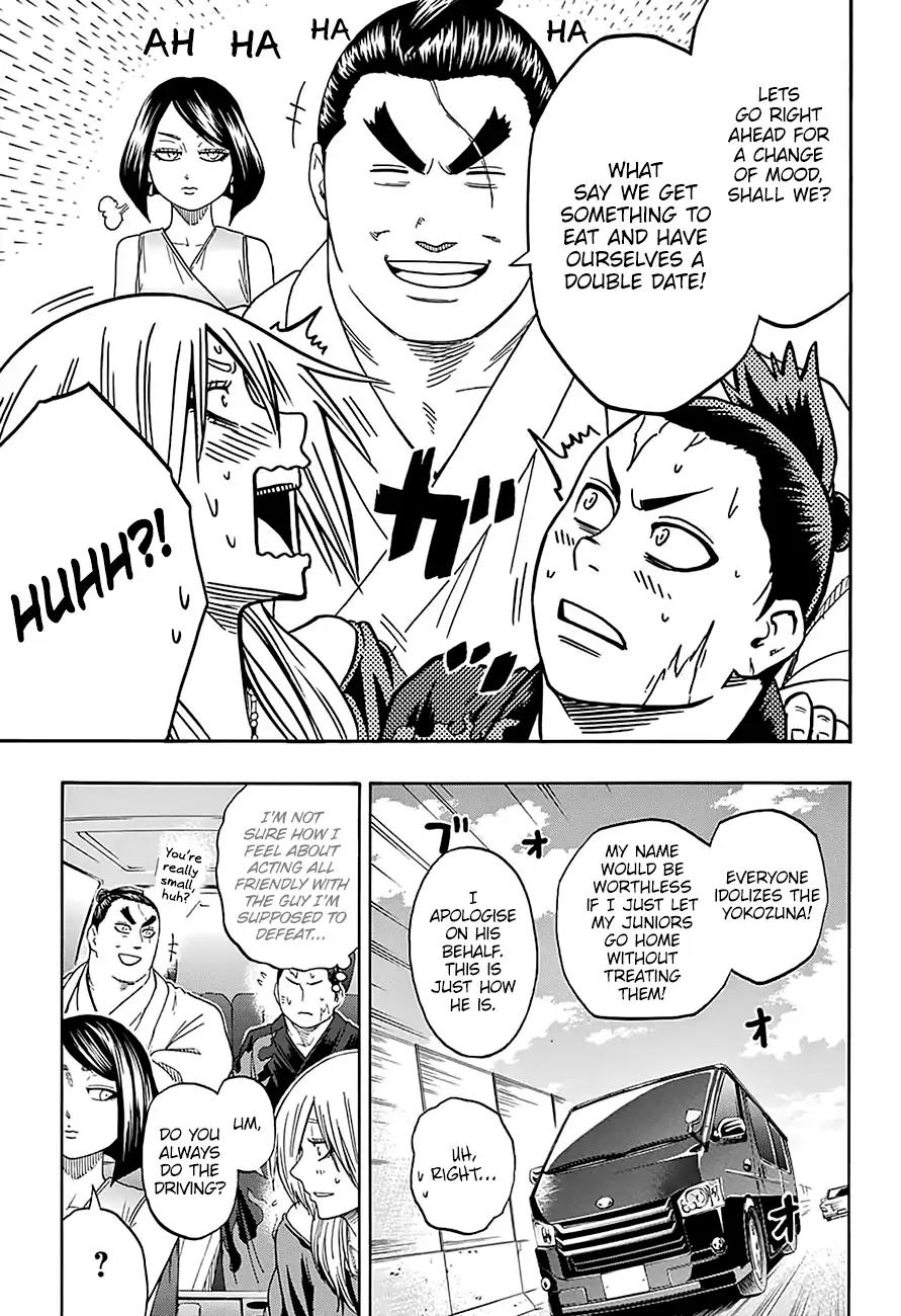 Hinomaru Zumou Chapter 172 page 6 - Chapter 172: Onimaru Kunitsuna Vs. Gojou Reina, Along With...