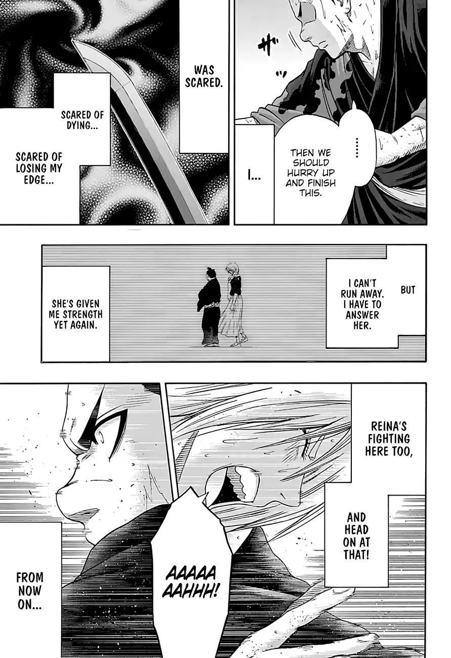 Hinomaru Zumou Chapter 174 page 16 - Chapter 174: Onimaru Kunitsuna Vs. Gojou Reina, Rematch!!