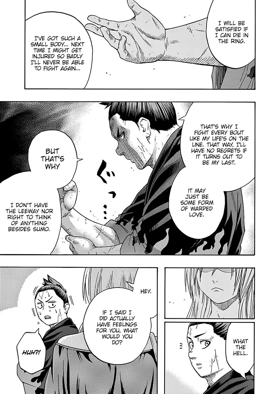 Hinomaru Zumou Chapter 174 page 8 - Chapter 174: Onimaru Kunitsuna Vs. Gojou Reina, Rematch!!