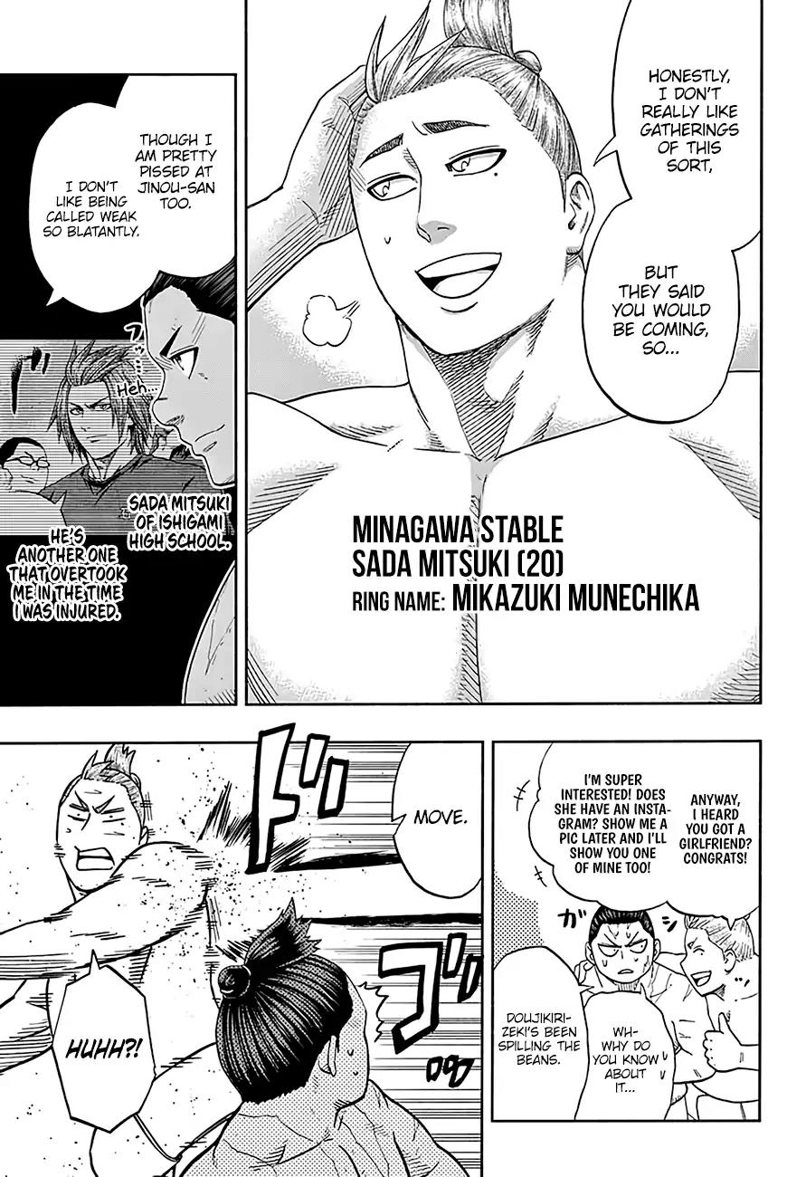 Hinomaru Zumou Chapter 175 page 11 - Chapter 175: Crush Jinou!!