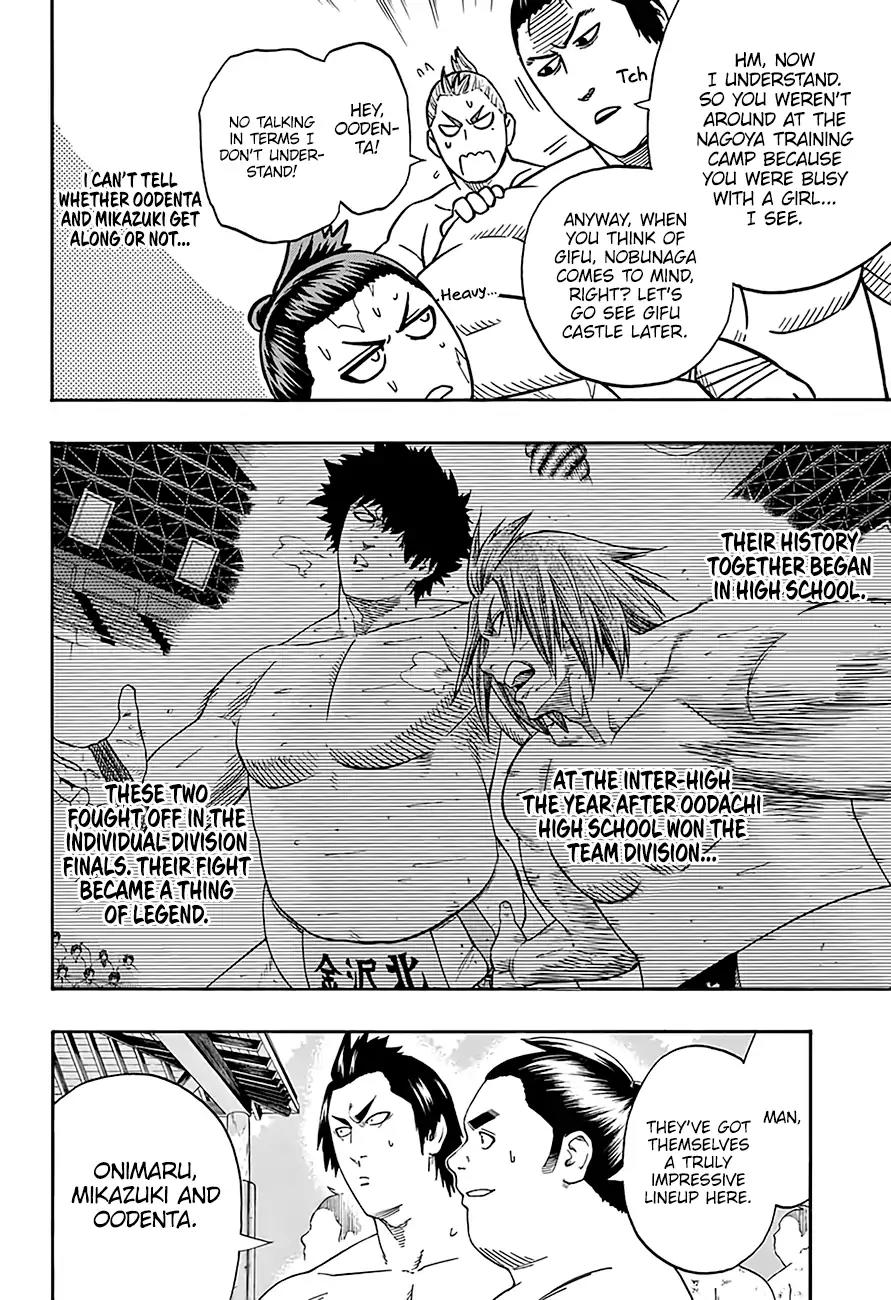 Hinomaru Zumou Chapter 175 page 12 - Chapter 175: Crush Jinou!!