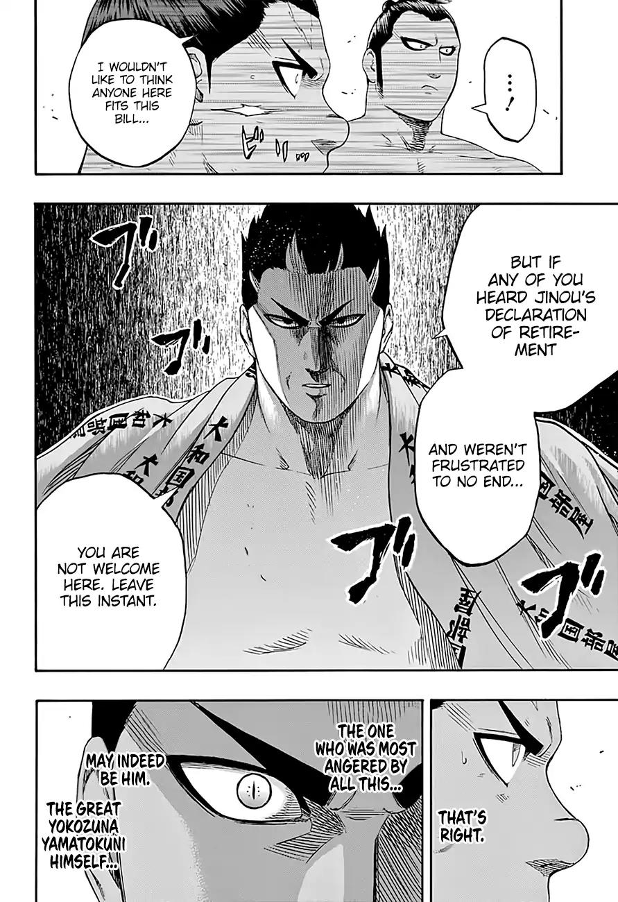 Hinomaru Zumou Chapter 175 page 19 - Chapter 175: Crush Jinou!!