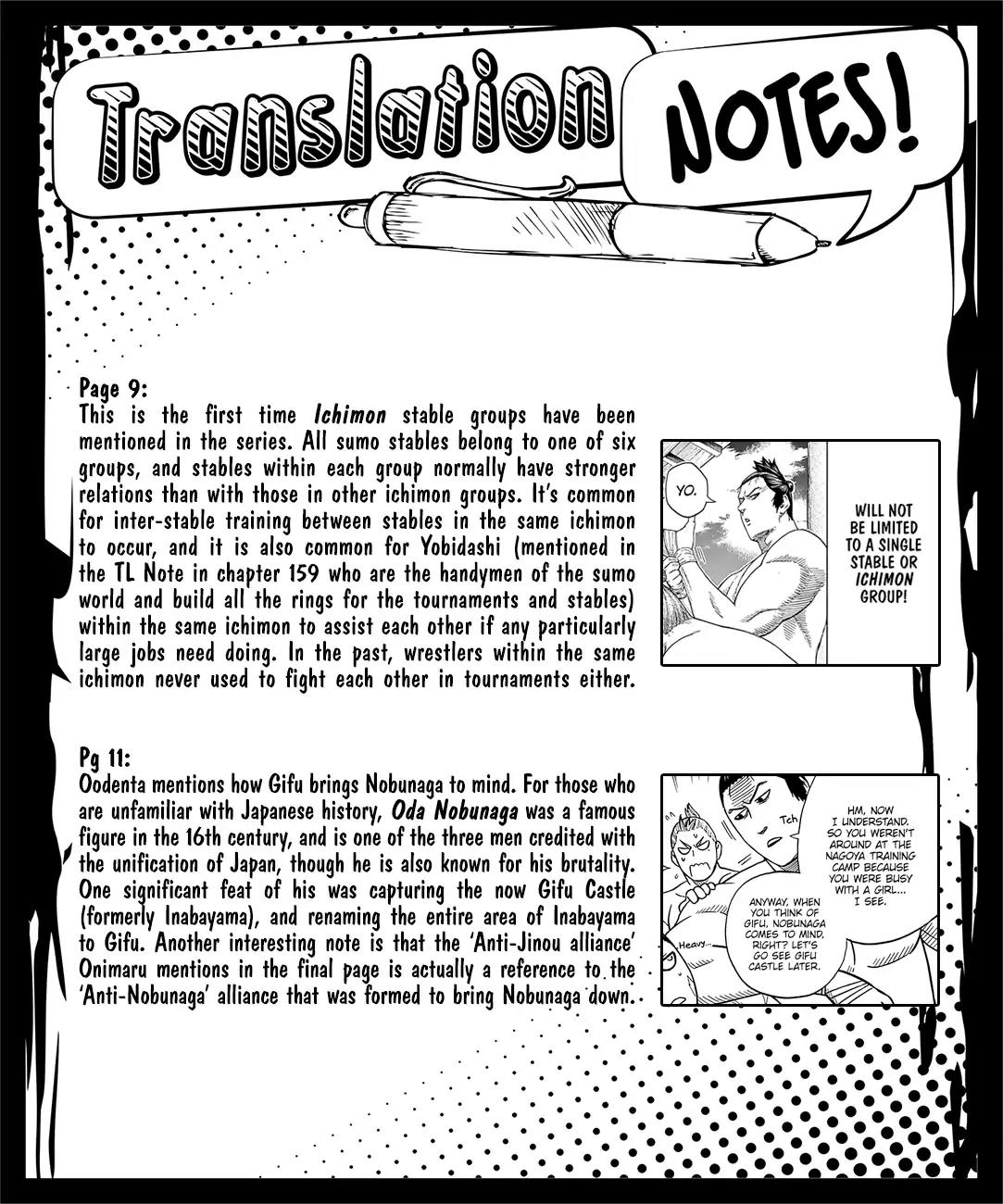 Hinomaru Zumou Chapter 175 page 21 - Chapter 175: Crush Jinou!!