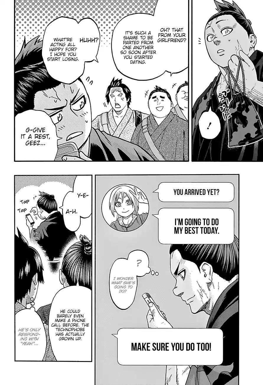 Hinomaru Zumou Chapter 175 page 4 - Chapter 175: Crush Jinou!!