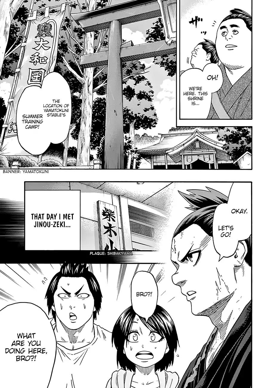 Hinomaru Zumou Chapter 175 page 5 - Chapter 175: Crush Jinou!!