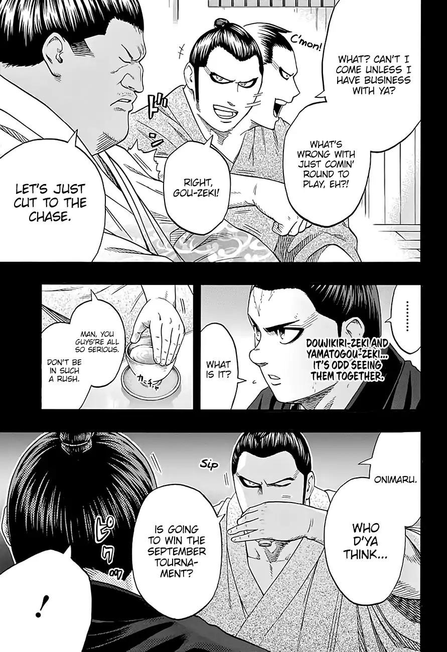Hinomaru Zumou Chapter 175 page 7 - Chapter 175: Crush Jinou!!