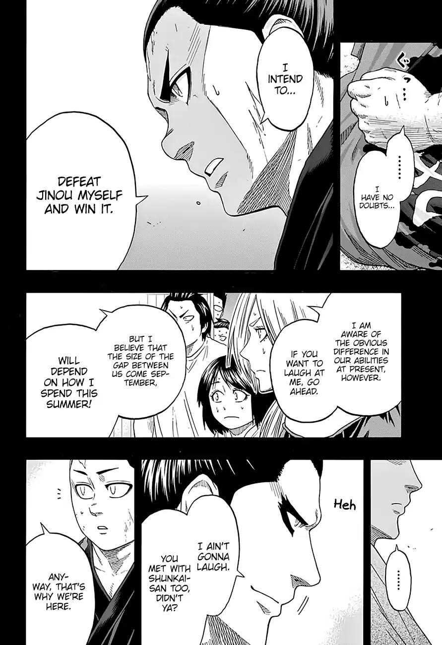 Hinomaru Zumou Chapter 175 page 8 - Chapter 175: Crush Jinou!!
