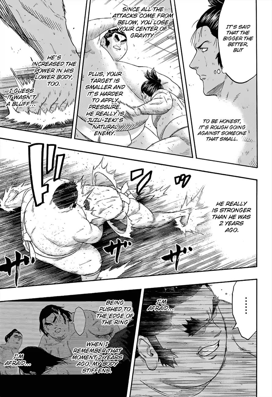 Hinomaru Zumou Chapter 177 page 14 - Chapter 177: Onimaru Kunitsuna VS Juzumaru Tsunetsugu