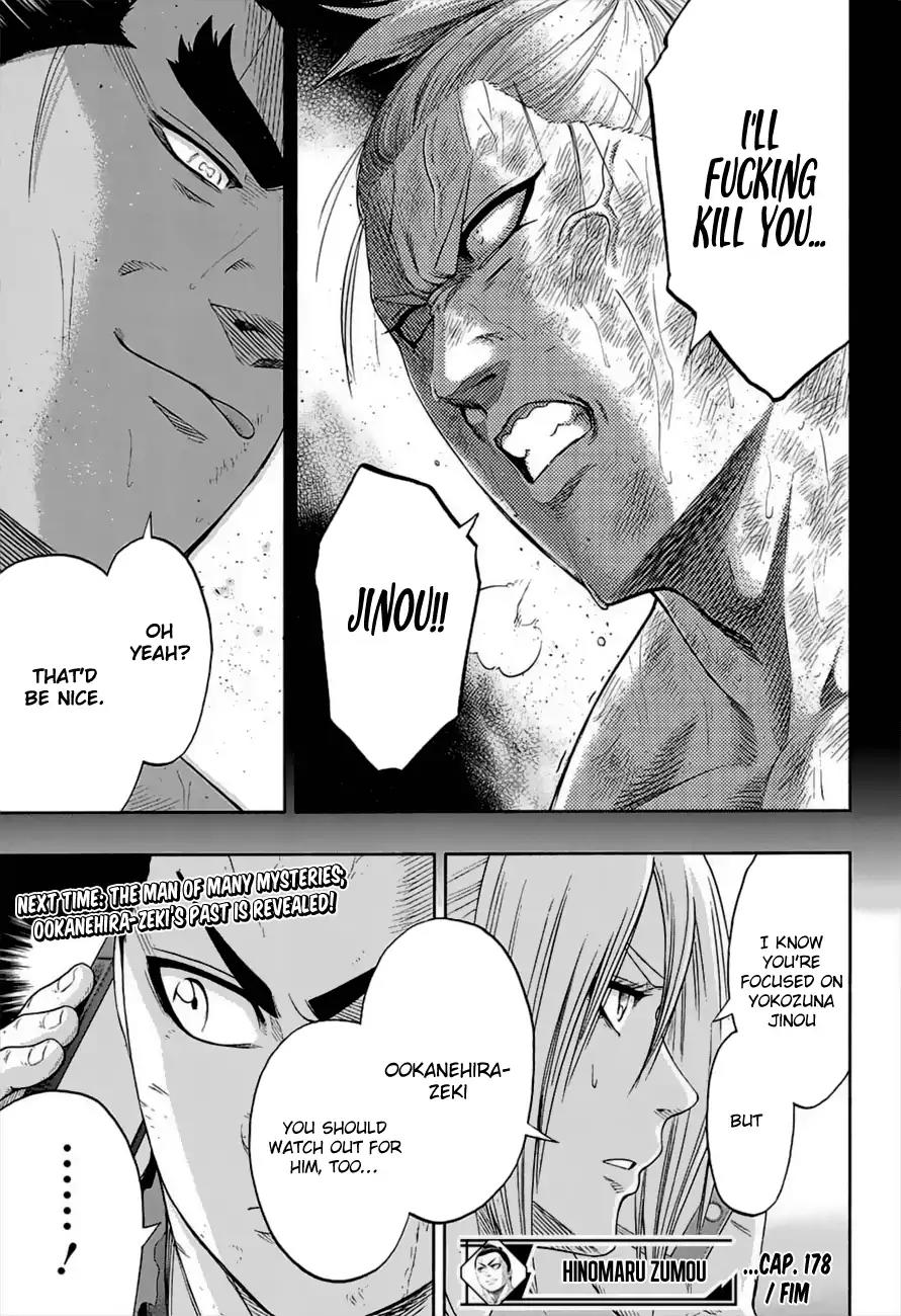Hinomaru Zumou Chapter 178 page 16 - Chapter 178: Onimaru Kunitsuna VS Juzumaru Tsunetsugu 2