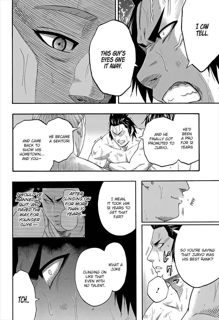 Hinomaru Zumou Chapter 180 page 14 - Chapter 180: Pride and Prejudice