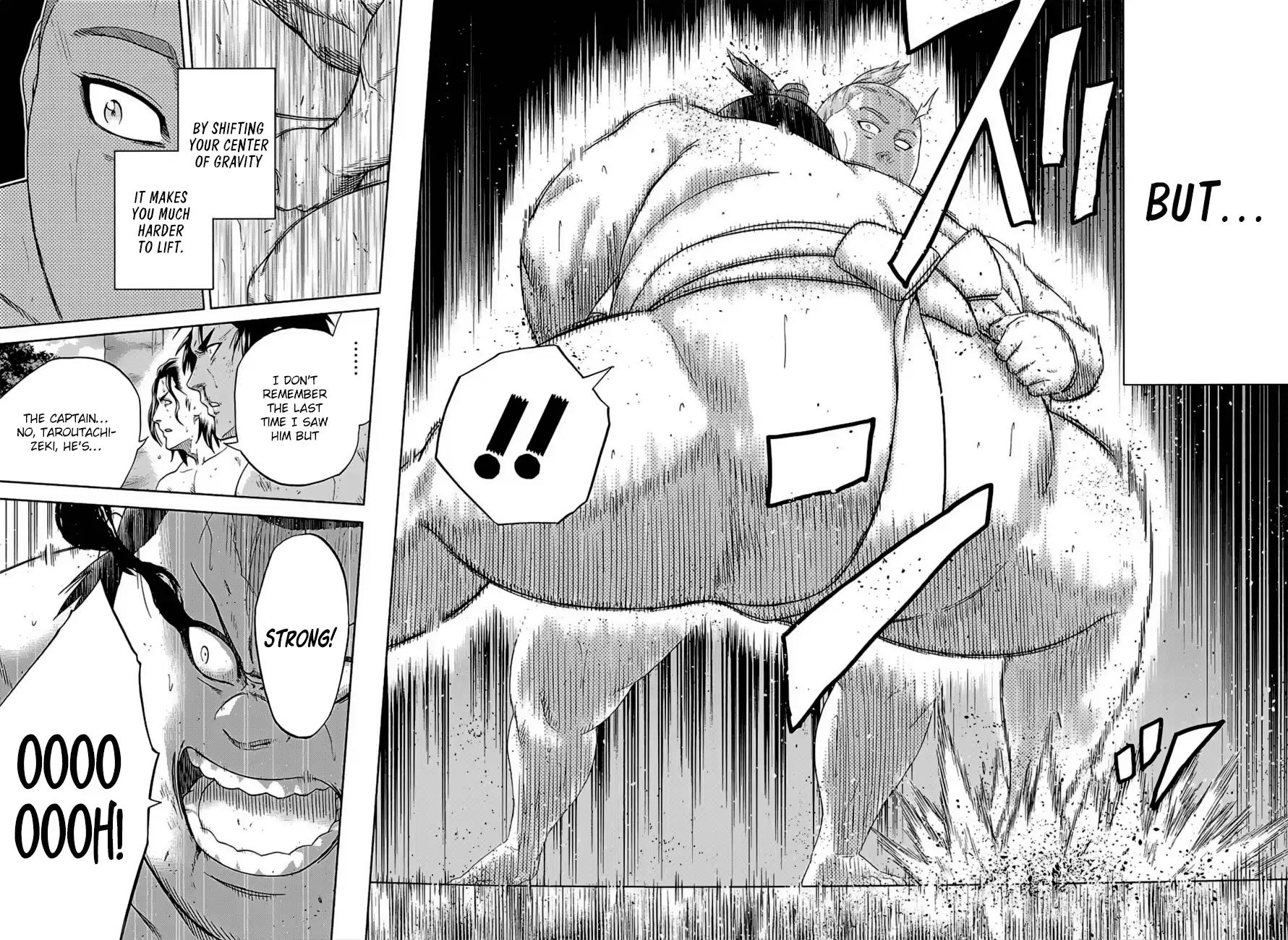 Hinomaru Zumou Chapter 181 page 10 - Chapter 181: Tears
