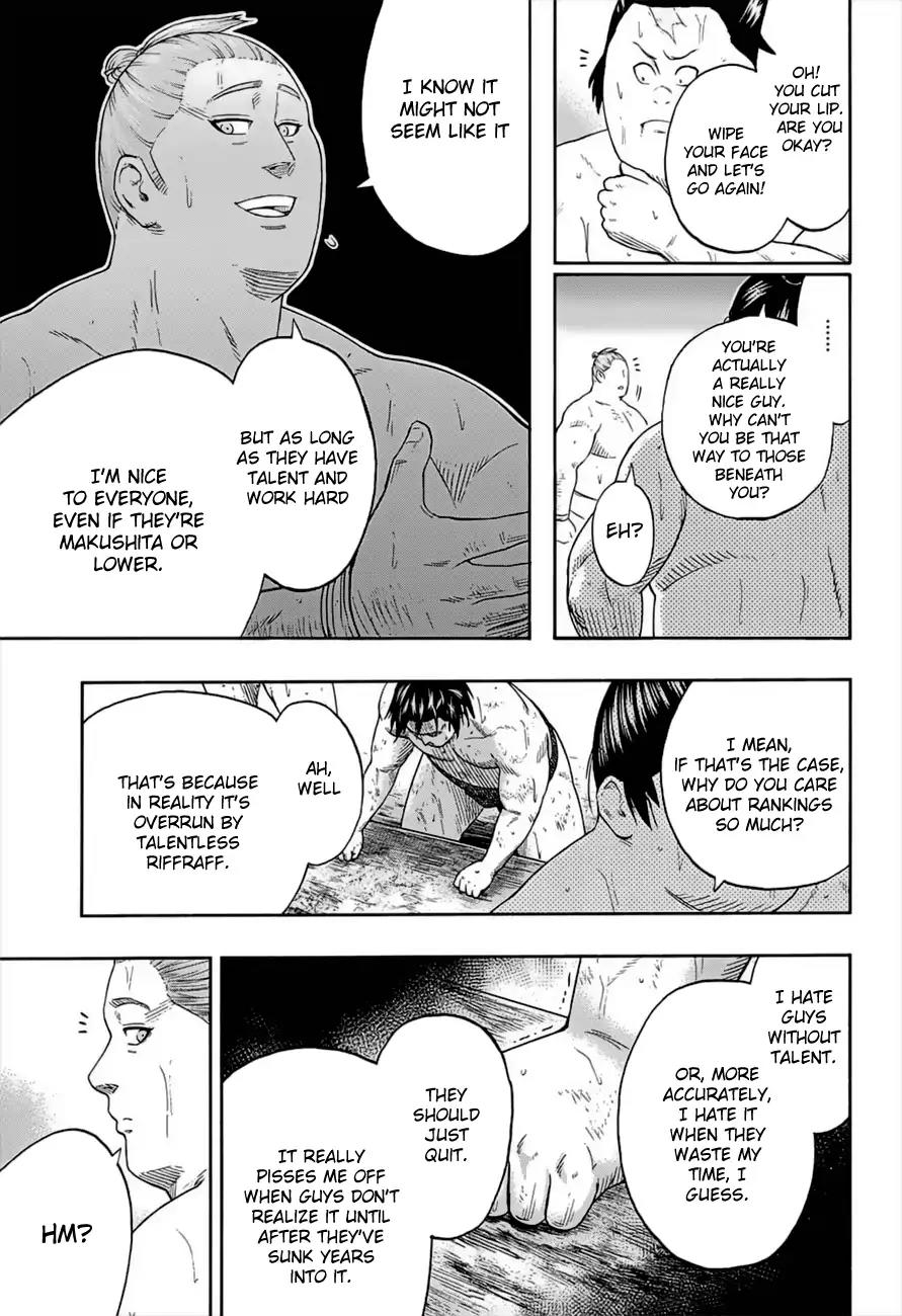 Hinomaru Zumou Chapter 181 page 12 - Chapter 181: Tears