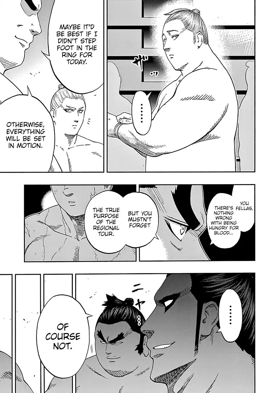 Hinomaru Zumou Chapter 182 page 8 - Chapter 182: Regional Tour
