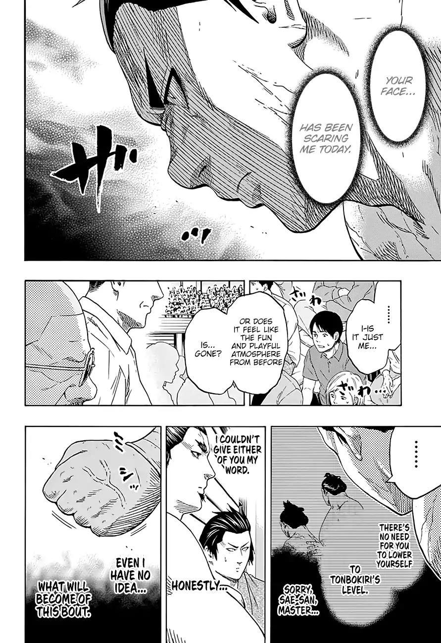 Hinomaru Zumou Chapter 183 page 13 - Chapter 183: Dignity in Question