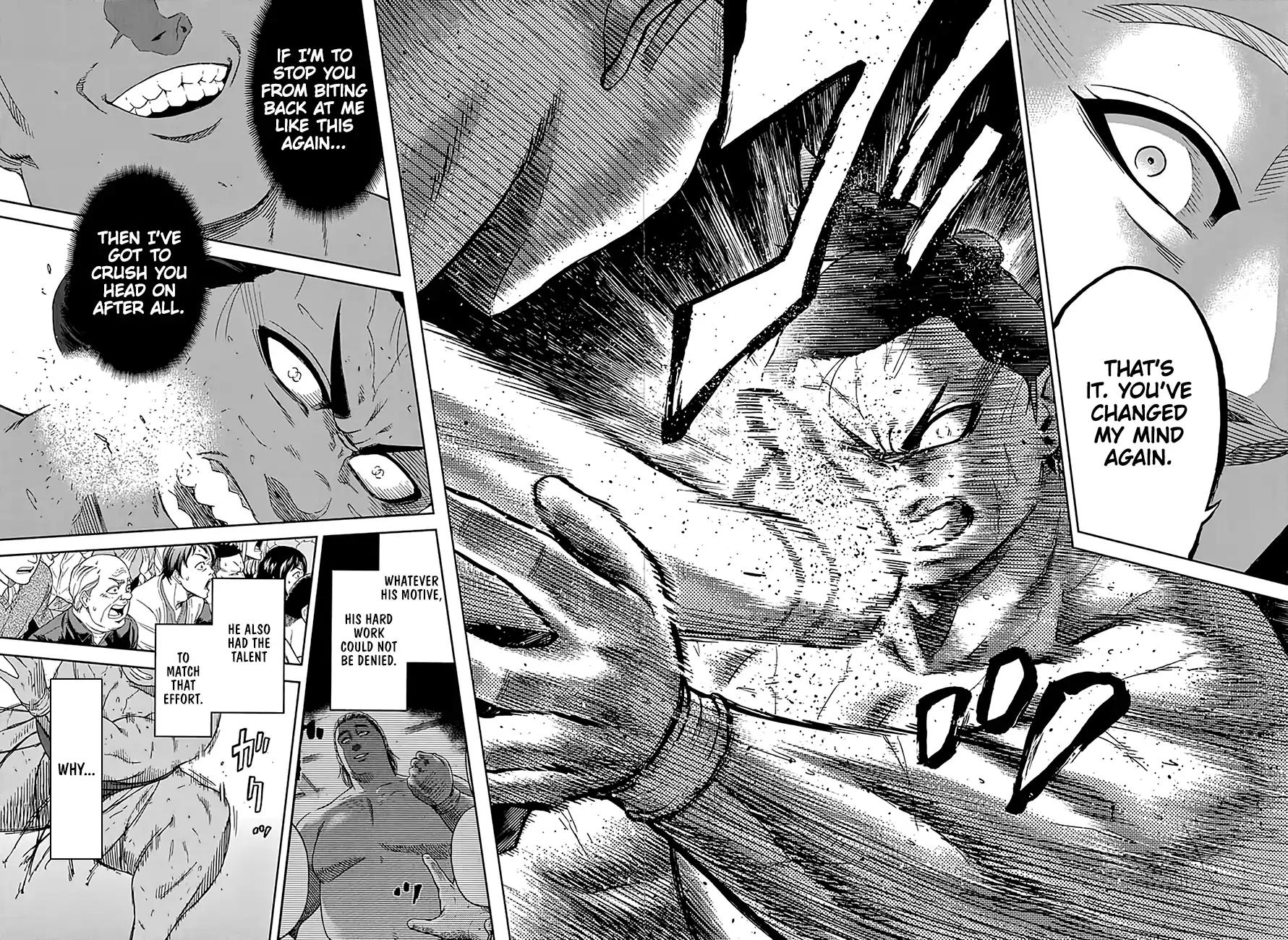 Hinomaru Zumou Chapter 183 page 17 - Chapter 183: Dignity in Question