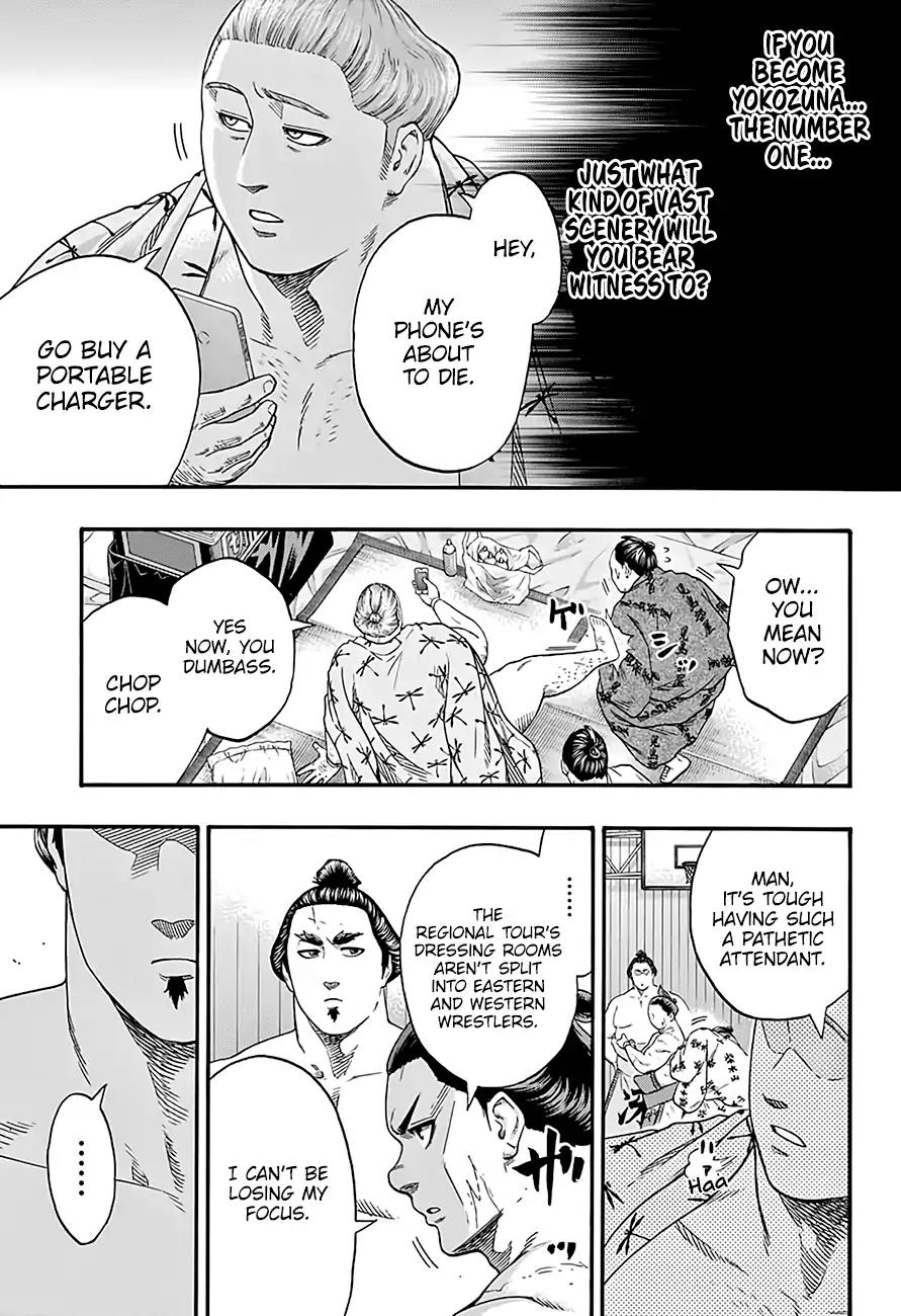 Hinomaru Zumou Chapter 183 page 4 - Chapter 183: Dignity in Question