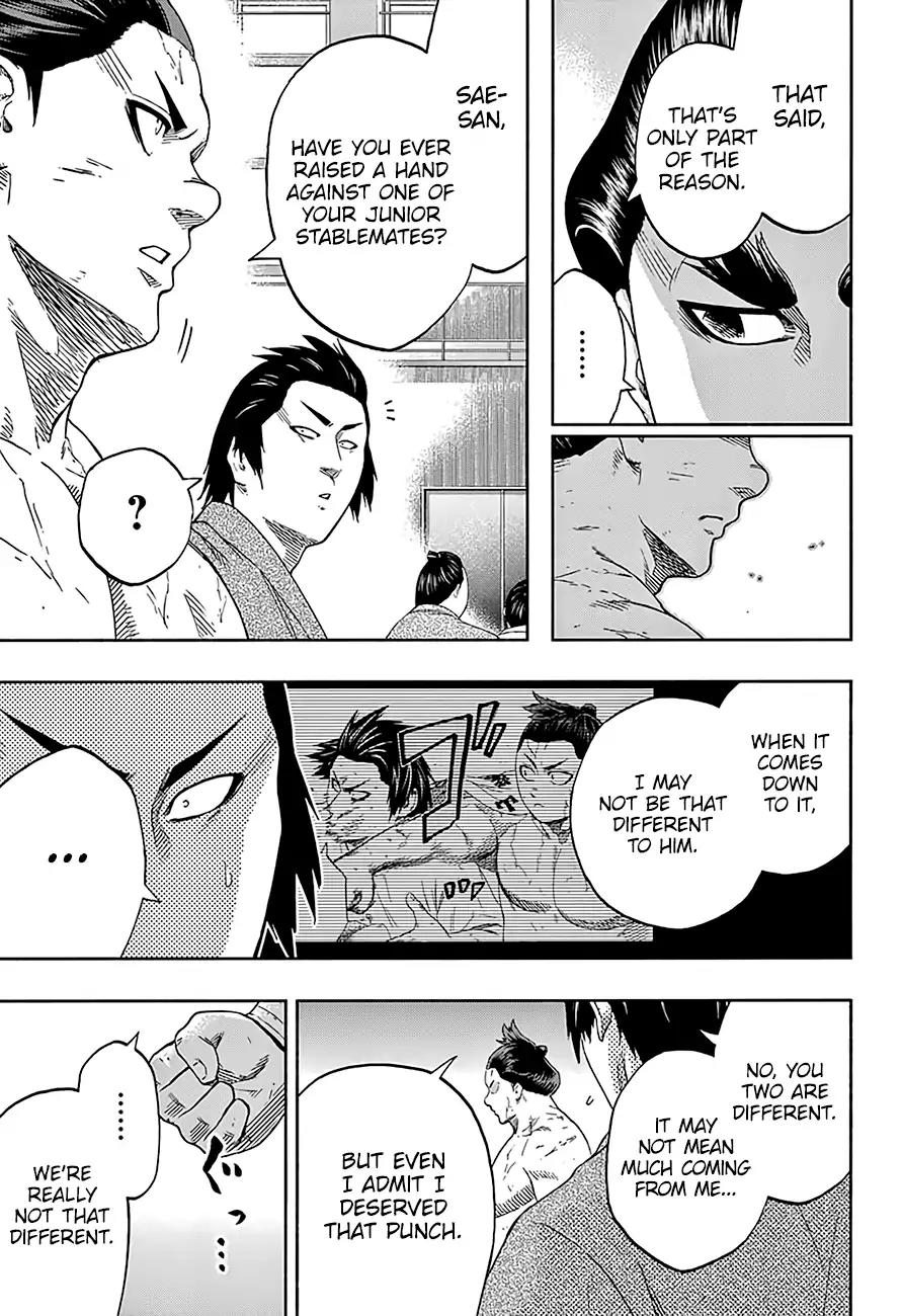 Hinomaru Zumou Chapter 183 page 6 - Chapter 183: Dignity in Question