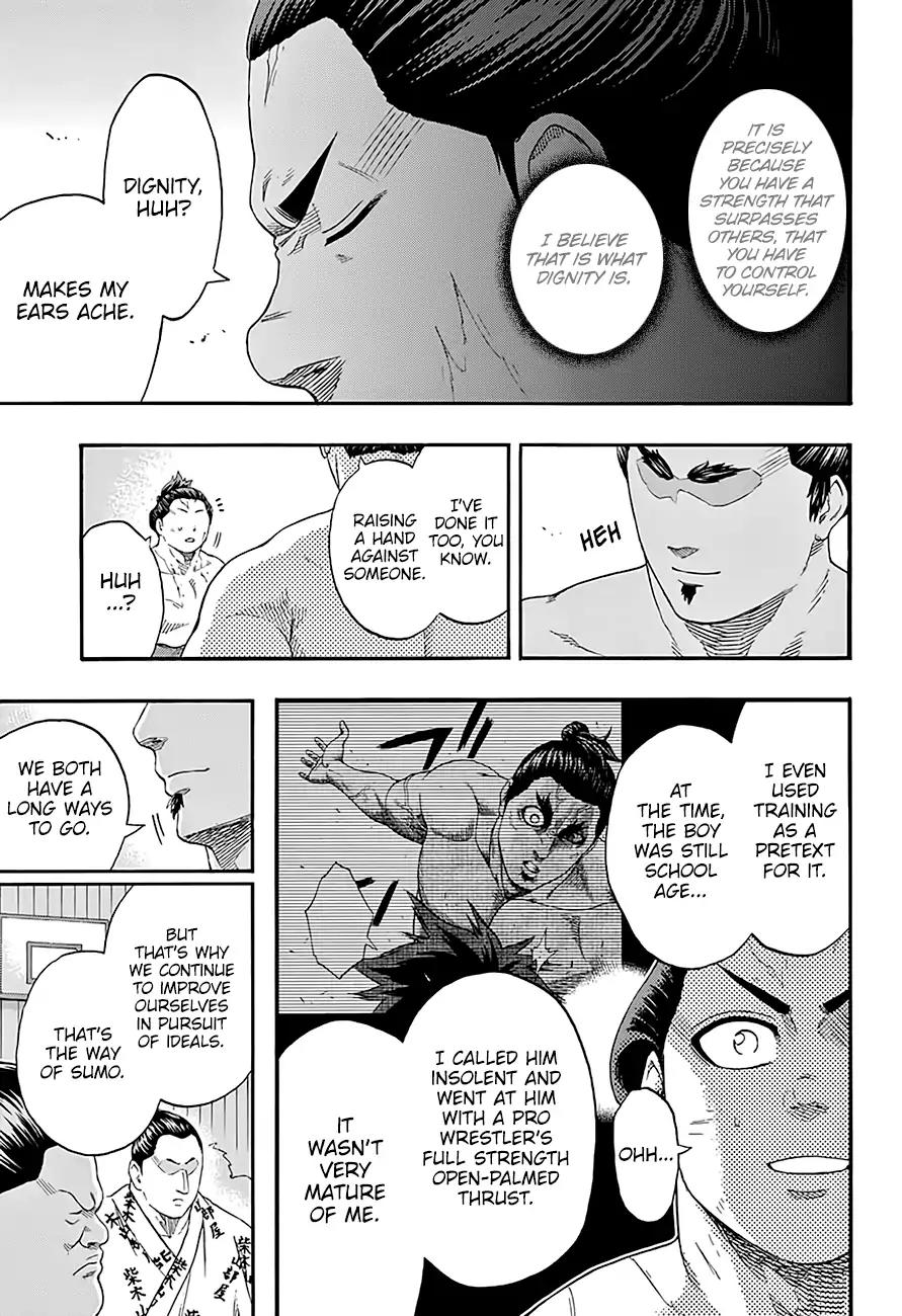 Hinomaru Zumou Chapter 183 page 8 - Chapter 183: Dignity in Question