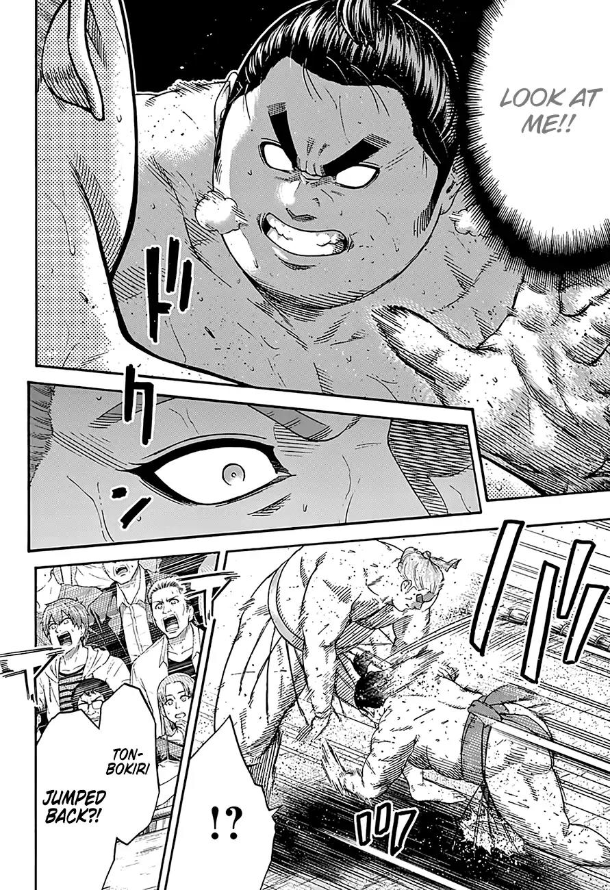 Hinomaru Zumou Chapter 184 page 12 - Chapter 184: A Tour Through Hell