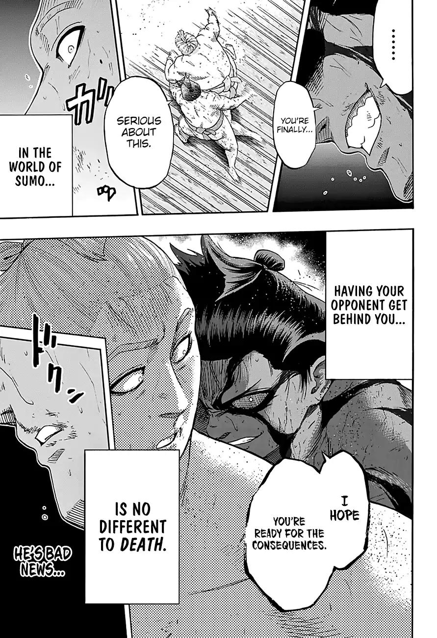 Hinomaru Zumou Chapter 185 page 15 - Chapter 185: Onimaru’s True Nature