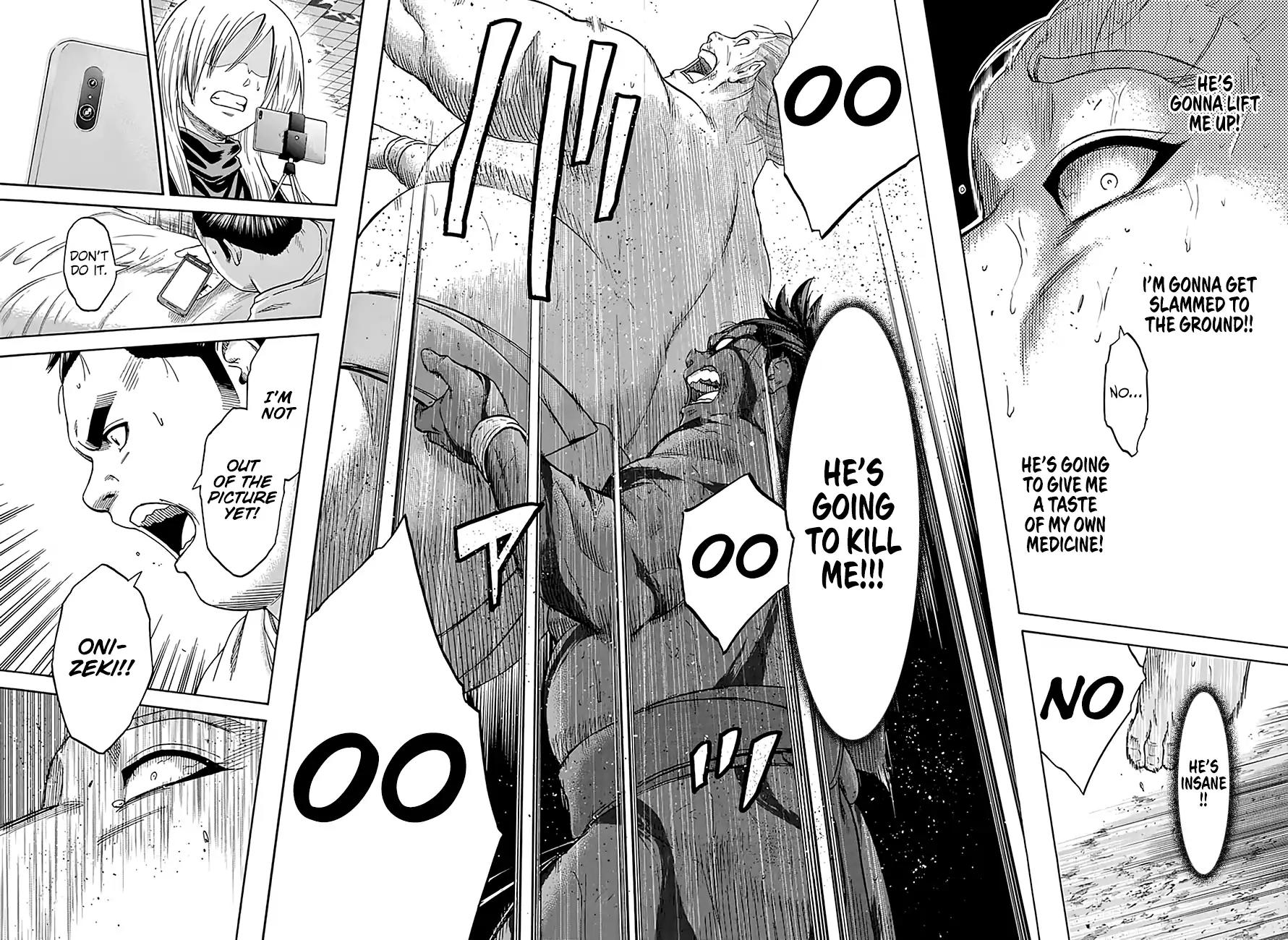 Hinomaru Zumou Chapter 185 page 16 - Chapter 185: Onimaru’s True Nature