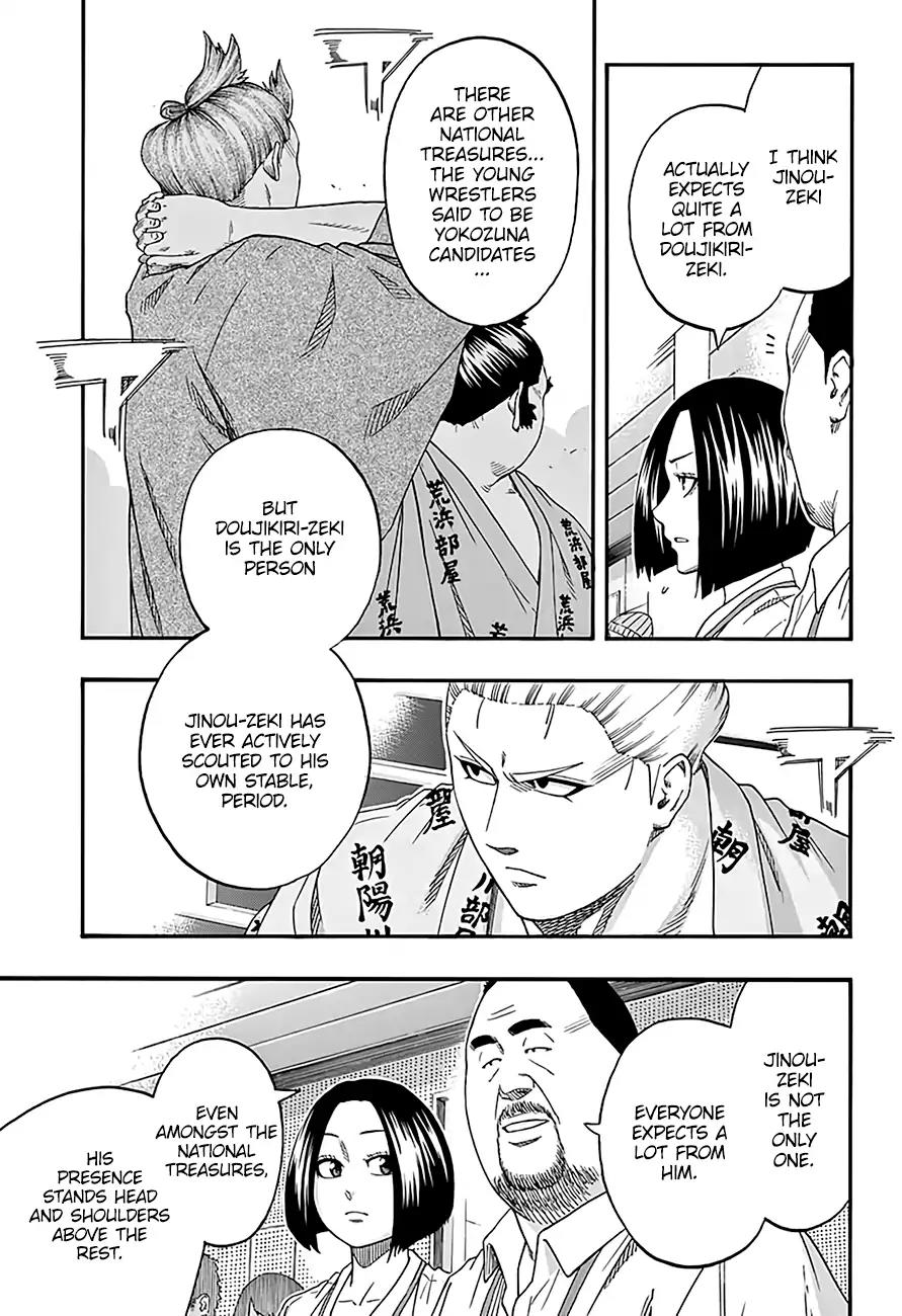 Hinomaru Zumou Chapter 187 page 4 - Chapter 187: Jinou Vs. Doujikiri Yasutsuna 1