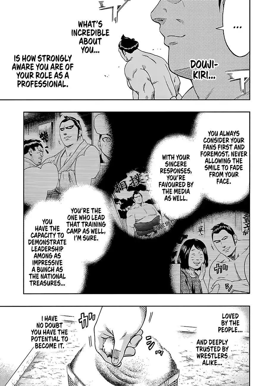 Hinomaru Zumou Chapter 187 page 6 - Chapter 187: Jinou Vs. Doujikiri Yasutsuna 1