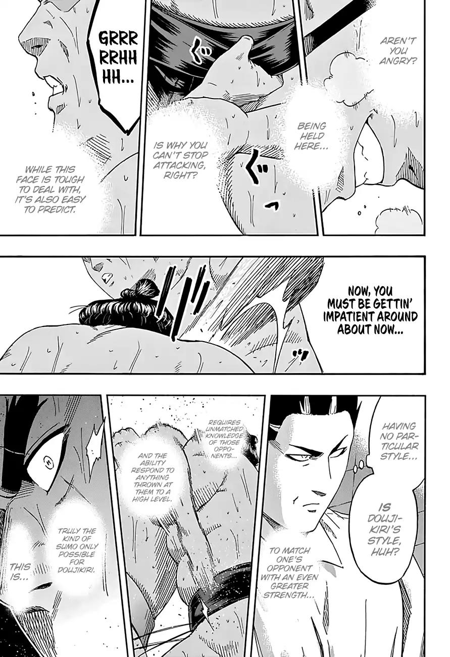 Hinomaru Zumou Chapter 188 page 9 - Chapter 188: Jinou Vs. Doujikiri Yasutsuna 2