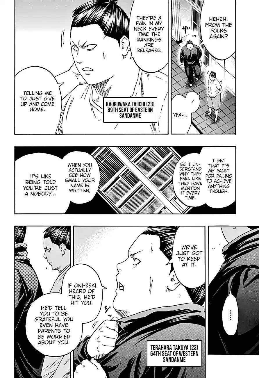 Hinomaru Zumou Chapter 190 page 6 - Chapter 190: Rankings Announced